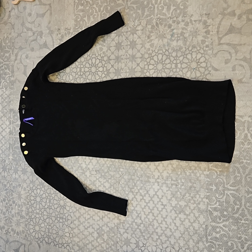 Maternity nursing sweater dress